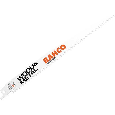Bahco 3940-228-6-SL-5P Wood & Metal Bi-Metal Reciprocating Blade 228Mm 6 Tpi (Pack 5)