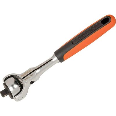 Bahco 8120-1/4 Swivel Head Ratchet 1/4In Drive