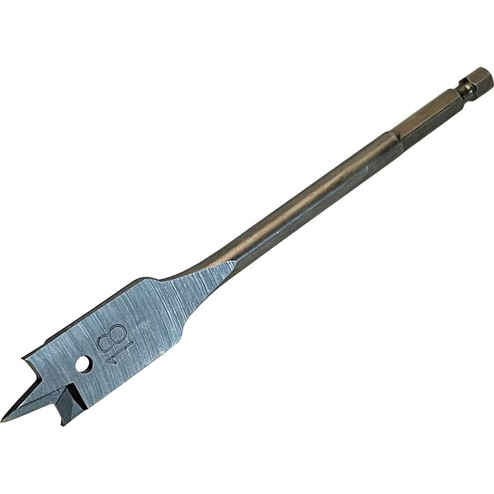Bahco 9629 Hex Shank Flat Wood Drill Bit 18mm 75mm 152mm - Image 1