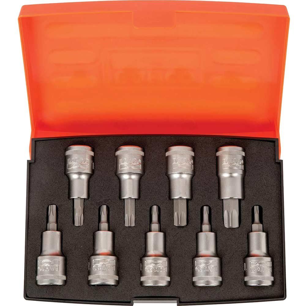 Bahco S9TORX S9Torx 1/2In Drive Socket Set 9 Piece - Image 1