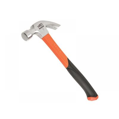 Bahco 428 Curved Fibreglass Claw Hammer