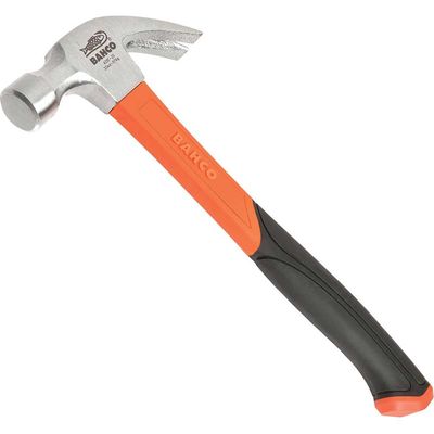 Bahco 428F-20 428 Curved Fibreglass Claw Hammer 570G (20Oz)