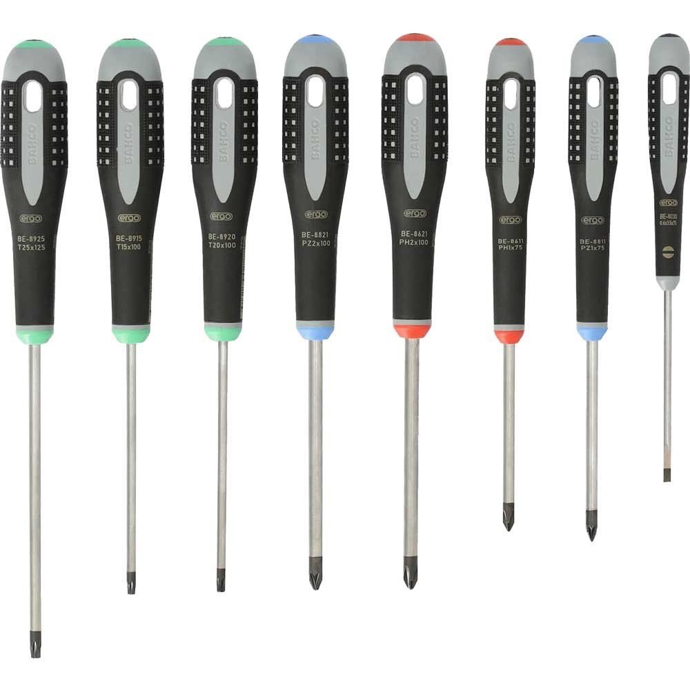 Bahco BE-9872 Be-9872 Ergo™ Screwdriver Set 8 Piece - Image 1