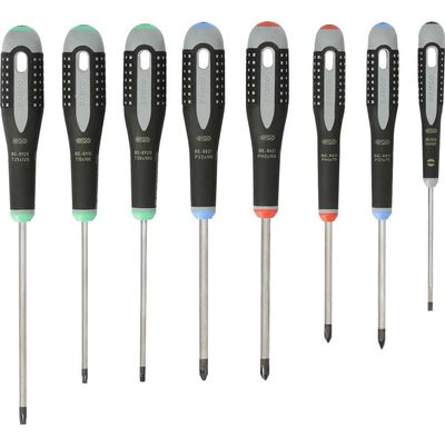 Bahco BE-9872 Be-9872 Ergo™ Screwdriver Set 8 Piece