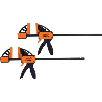 Bahco QC-300A-2P High Resistance Quick Clamp Twin Pack 300Mm