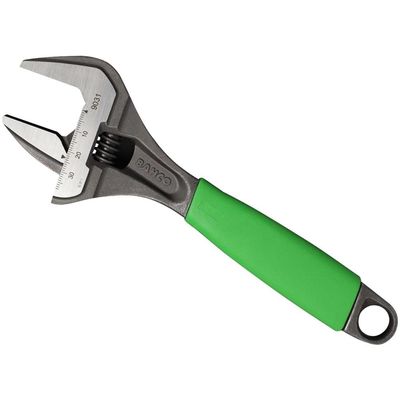 Bahco 9031-XE 9031 Ergo™ Extra Wide Jaw Adjustable Wrench Phosphate Green 218Mm