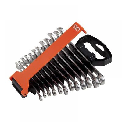 Bahco 111M/SH12 Chrome Polished Combination Spanner Set 12 Piece