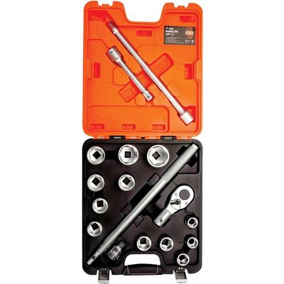 Bahco SLX 17 Slx17 3/4In Drive Socket Set 17 Piece