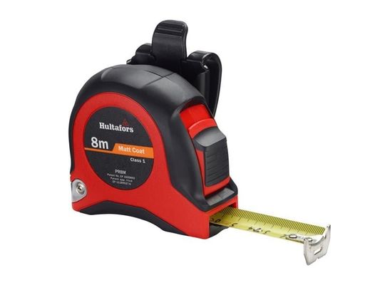 Hultafors PR Short Steel Tape Measure Metric 8m 25mm - Thumbnail 3