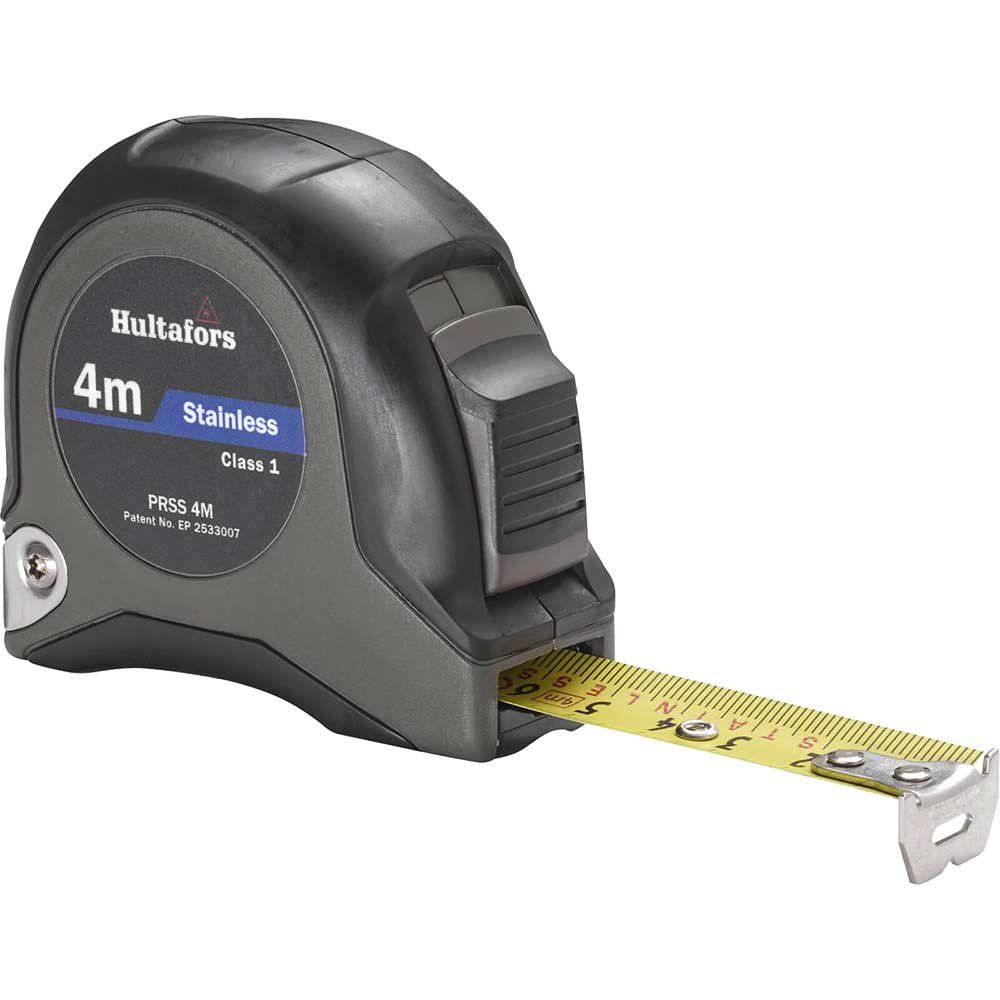 Hultafors PRSS Stainless Steel Tape Measure Metric 4m 19mm - Image 1