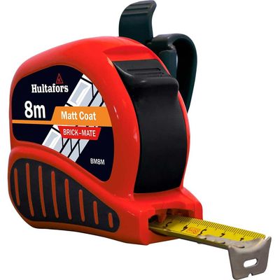 Hultafors 352403 Bm8M Brick-Mate Pocket Tape 8M (Width 25Mm) (Metric Only)