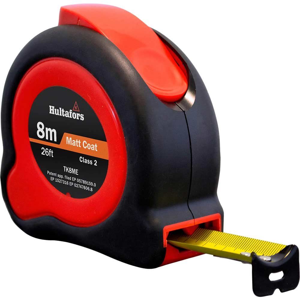 Hultafors 367213 Tkc8Me Tuf-Lok Pocket Tape 8M/26Ft (Width 25Mm) - Image 1
