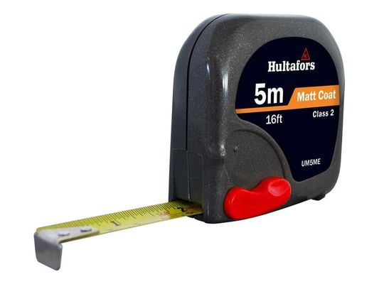 Hultafors Uni-Matic II Pocket Tape Measure Imperial & Metric 16ft / 5m 16mm - Thumbnail 3