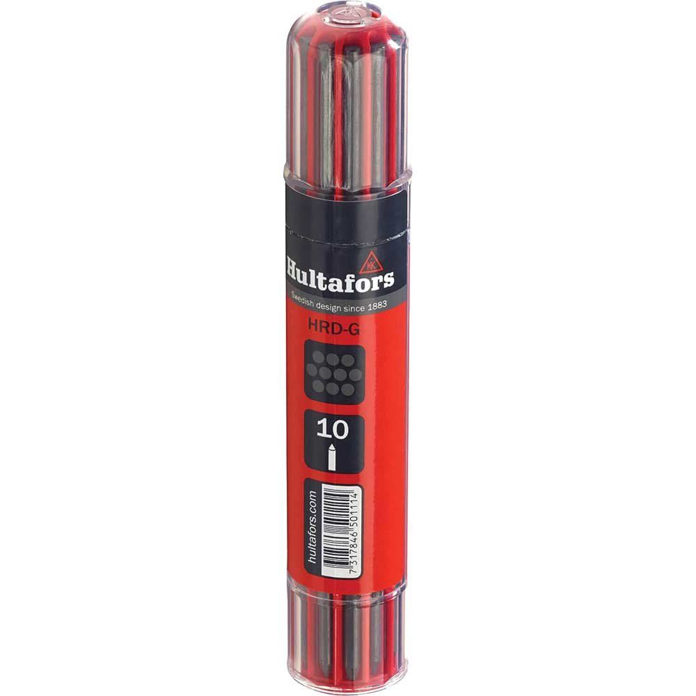 Hultafors 650110 Dry-Marker Refill Graphite (Pack 10) - Image 1