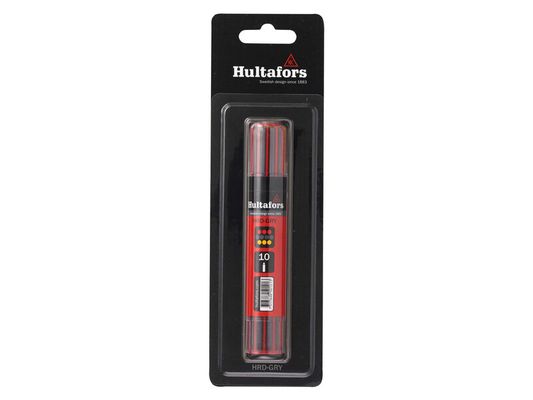 Hultafors 650220 Dry Marker Refill Graphite/Red/Yellow (10) Blister Pack