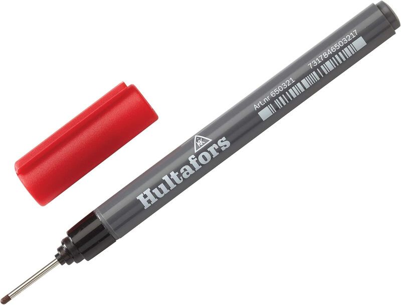 Hultafors 650320 Deep-Hole Marker Red - Image 1