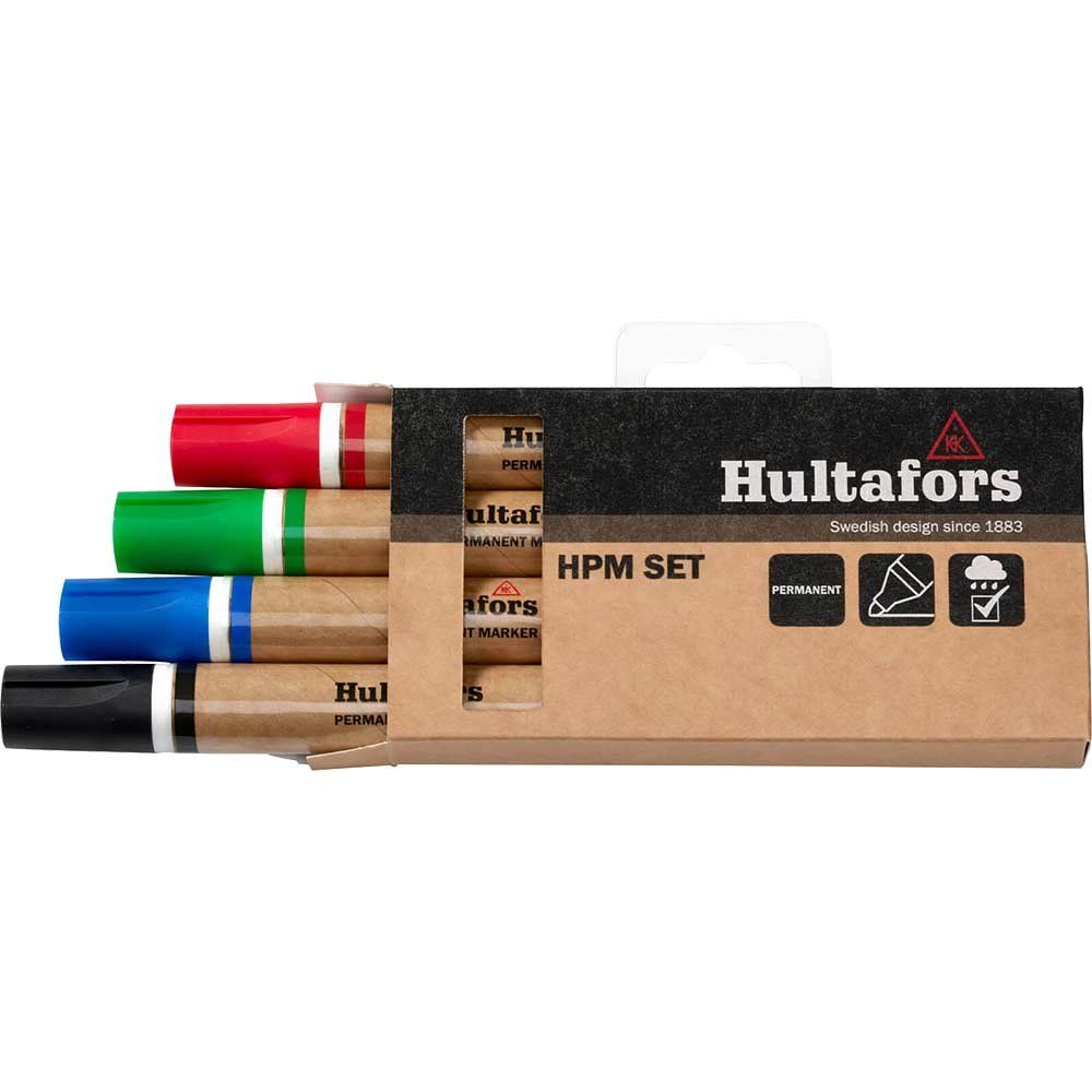 Hultafors 650330 Hpm Permanent Marker Set 4 Piece - Image 1