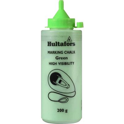 Hultafors High Visibility Chalk Line Powder Refill Green 200g