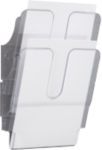 Durable FLEXIPLUS literature rack 2 shelves Transparent - Image 1