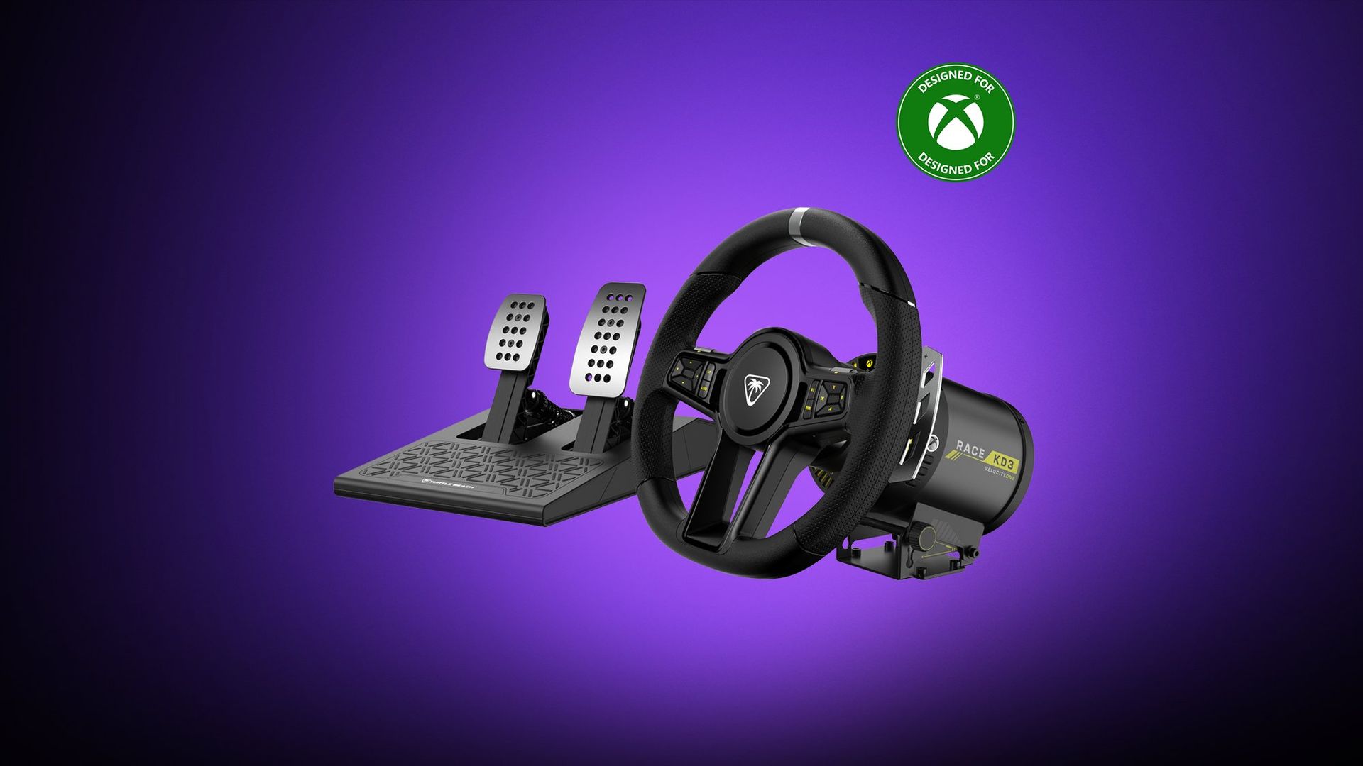 Turtle Beach VelocityOne Race KD3 Direct Drive Force Feedback Racing System - Xbox Series X or S, Xbox One and Windows PCs - Image 1