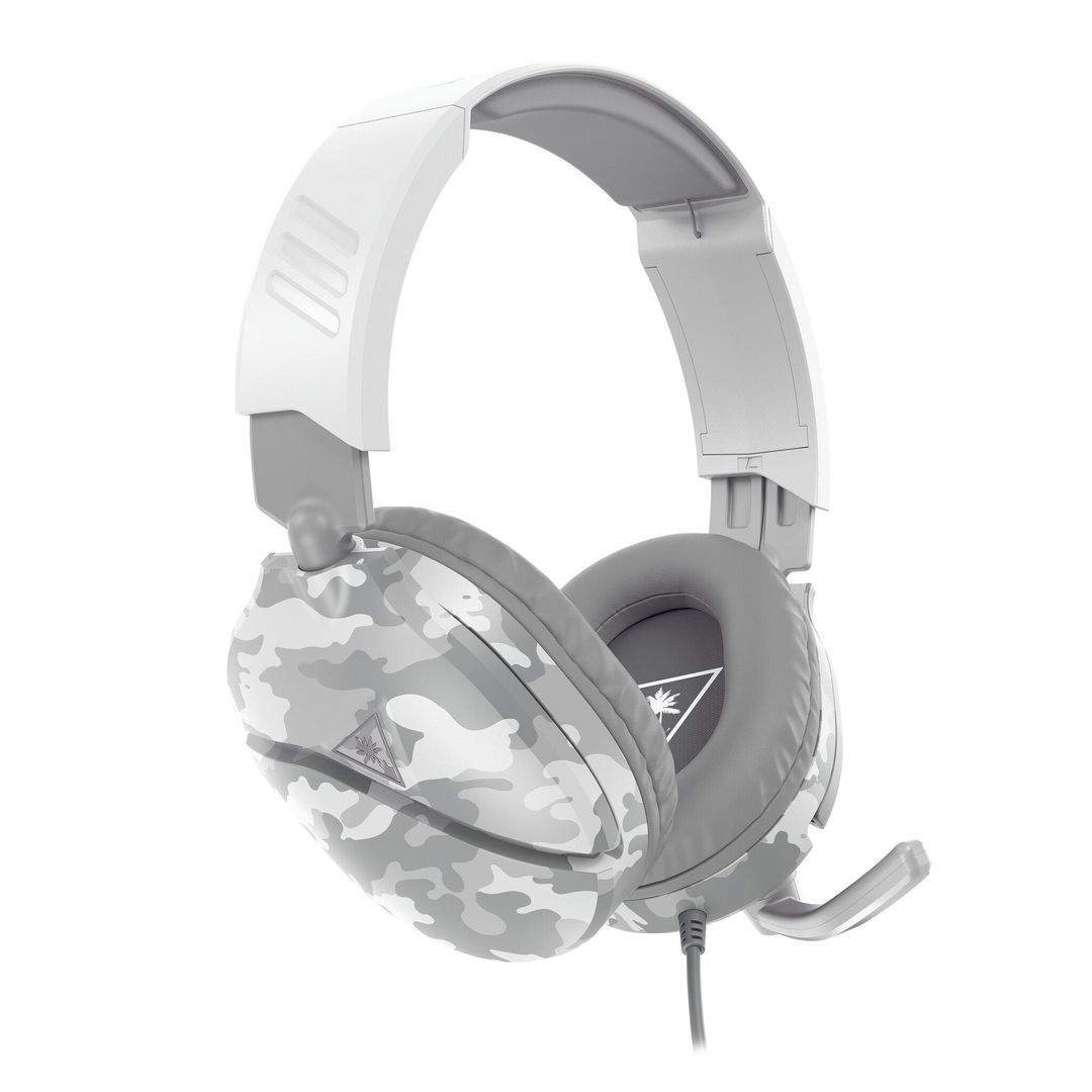 TURTLE BEACH Recon 70 Gaming Headset - Arctic Camo, Silver/Grey,Patterned,White - Image 1