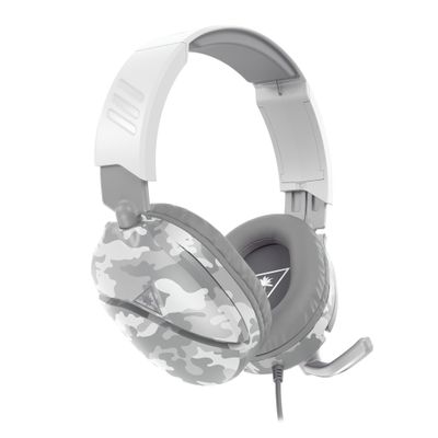TURTLE BEACH Recon 70 Gaming Headset - Arctic Camo, Silver/Grey,Patterned,White