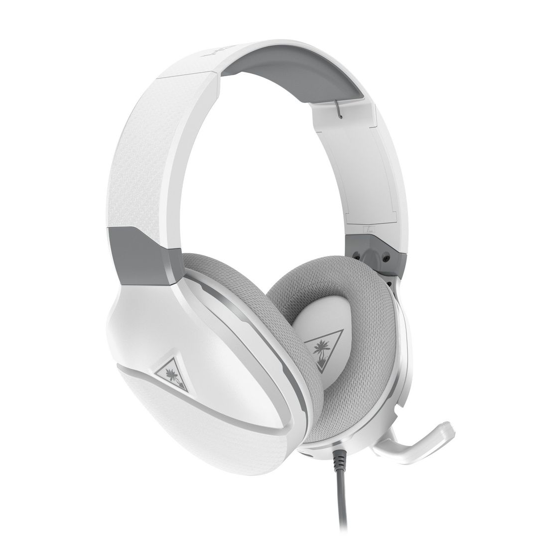 Turtle Beach Recon 200 White Gen 2 Wired Amplified Gaming Headset - PS4, PS5, Xbox Series X or S One and PC - Image 1