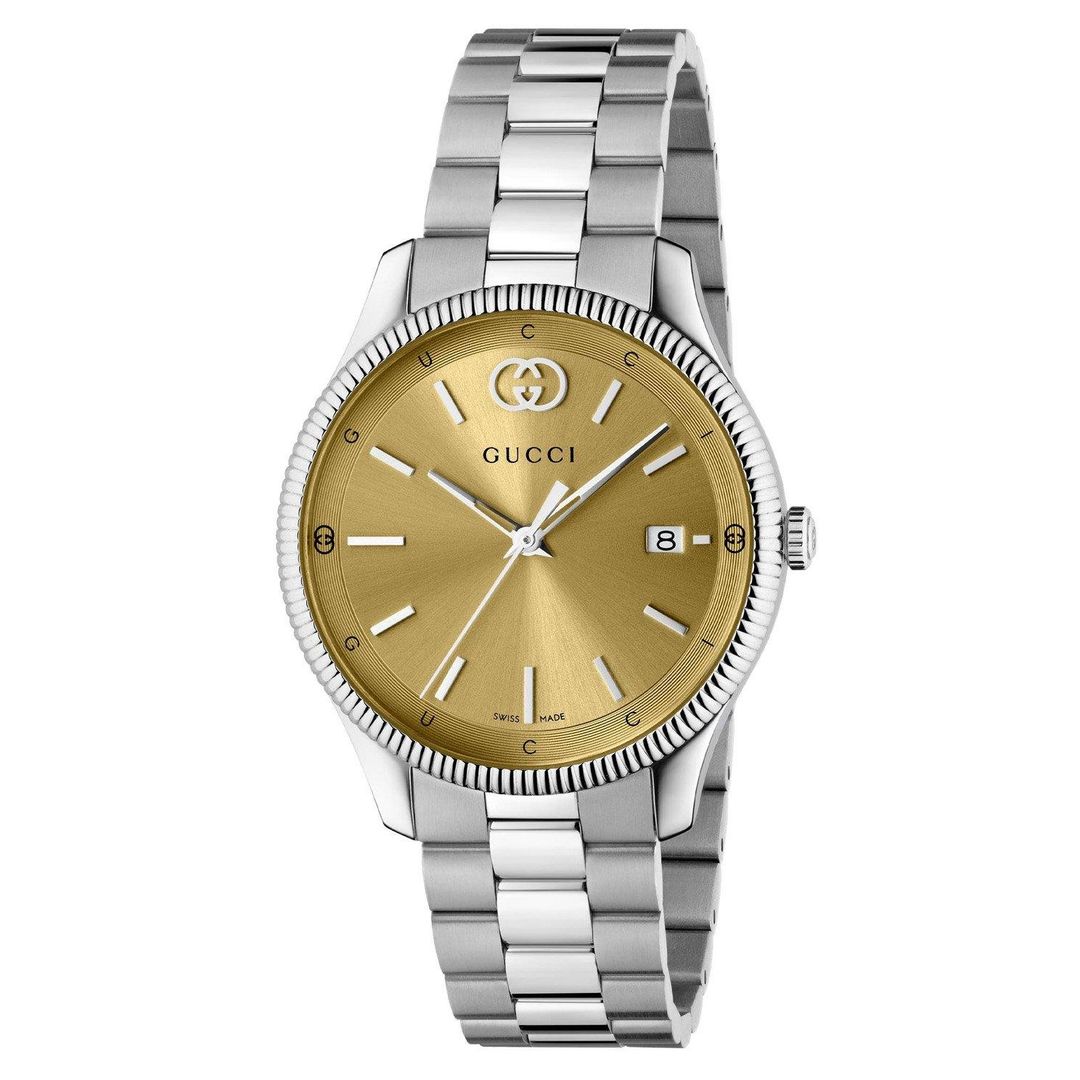 Gucci G-Timeless 38mm Yellow Gold Plated Watch - Image 1