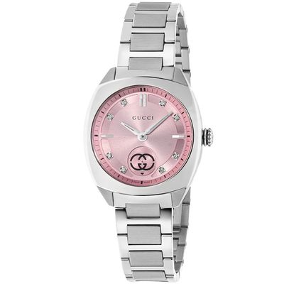 Gucci Interlocking 29mm Diamond Ladies Watch