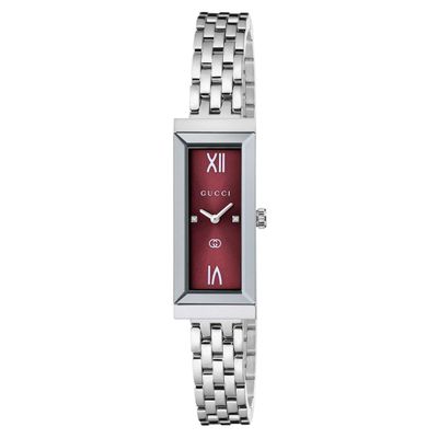 Gucci G-Frame 34mm Diamond Ladies Watch