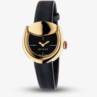 Gucci Horsebit 27mm Yellow Gold Plated Ladies Watch
