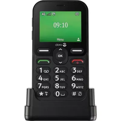 Doro Leva E10 6.1 cm (2.4") 118.9 g Black Senior phone - Thumbnail 2