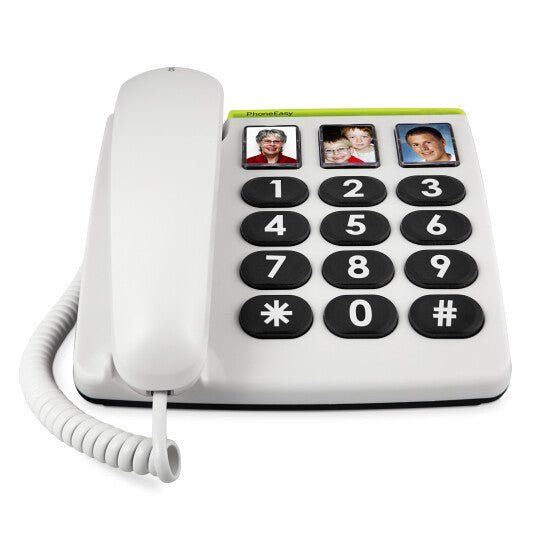 Doro PhoneEasy 331ph Analog telephone White - Image 1