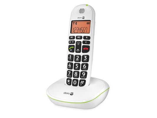 Doro PhoneEasy 100w DECT telephone Caller ID White