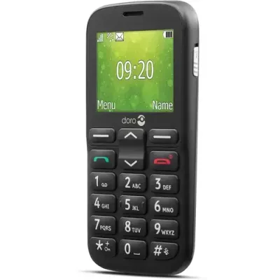 Doro 1380 6.1 cm (2.4") 97 g Black Senior phone - Thumbnail 2