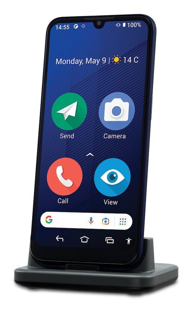 Doro 8200 15.5 cm (6.1") Single SIM Android 12 4G USB Type-C 4 GB 64 GB 3000 mAh Black - Image 1
