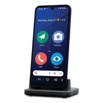 Doro 8200 15.5 cm (6.1") Single SIM Android 12 4G USB Type-C 4 GB 64 GB 3000 mAh Black - Thumbnail 2