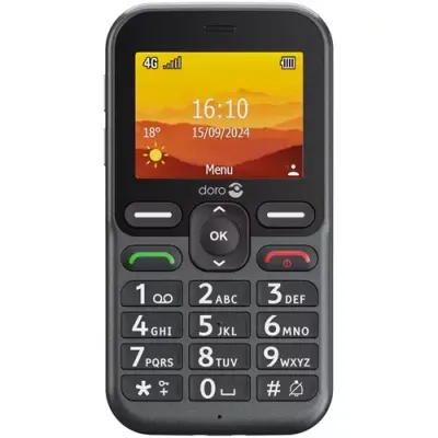 Doro Leva L10 6.1 cm (2.4") 118.9 g Graphite Senior phone - Thumbnail 2