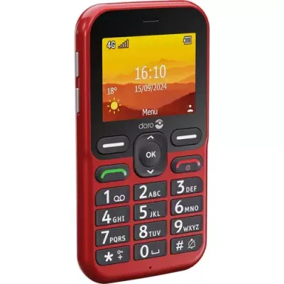 Doro Leva L10 6.1 cm (2.4") 118.9 g Red Senior phone - Thumbnail 2