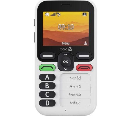 DORO Leva X10 - Black, White