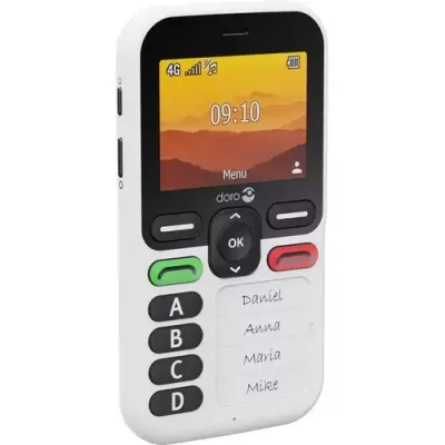 DORO Leva X10 - Black, White - Thumbnail 2