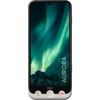 Doro Aurora A30 15.5 cm (6.1") Dual SIM Android 14 4G USB Type-C 6 GB 128 GB 5000 mAh Black, White