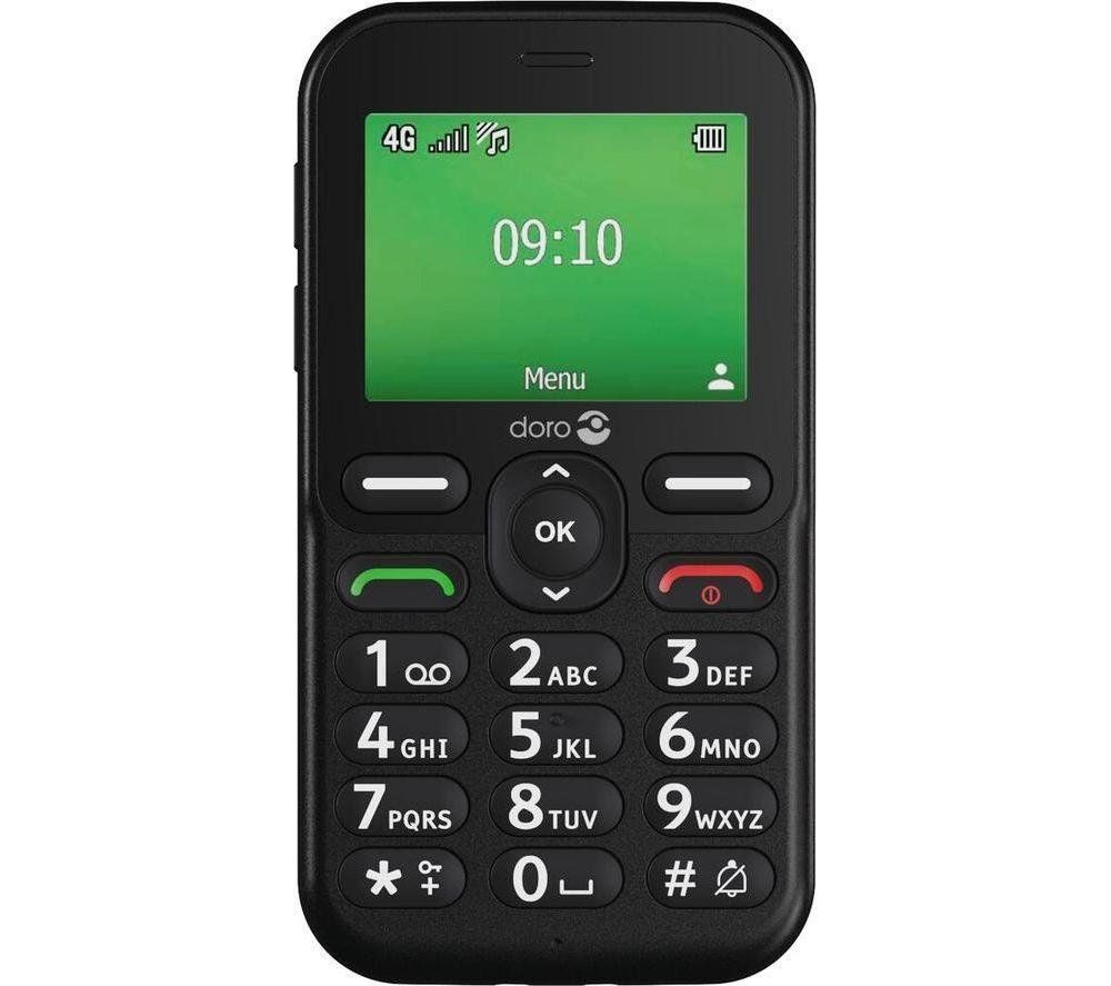 DORO Leva E10 - Black, Black - Image 1