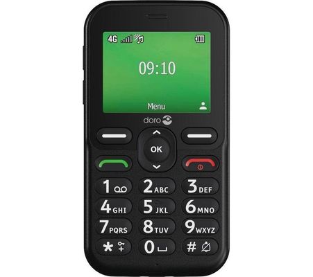 DORO Leva E10 - Black, Black