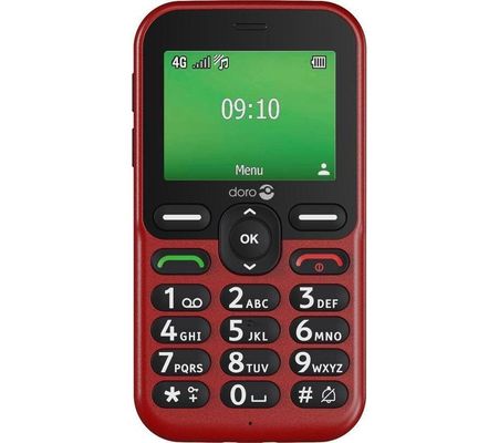 DORO Leva E10 - Red, Red