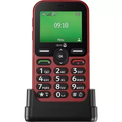 DORO Leva E10 - Red, Red - Thumbnail 2
