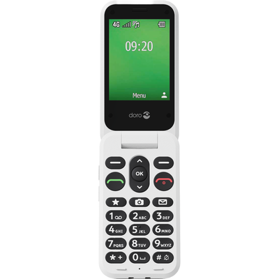Doro Leva E22 7.11 cm (2.8") 127.8 g Black. White Feature phone