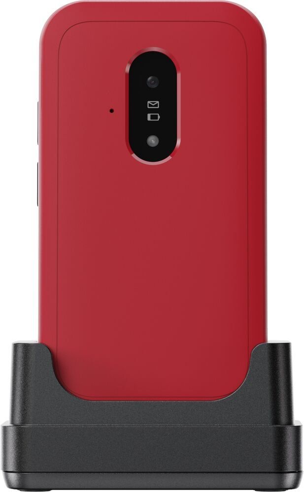 Doro Leva E22 7.11 cm (2.8") 127.8 g Red, White Feature phone - Image 1