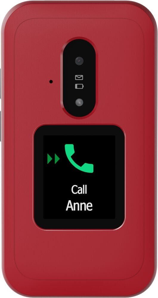 DORO Leva E30 - 128 MB, Red & White, Red,White - Image 1