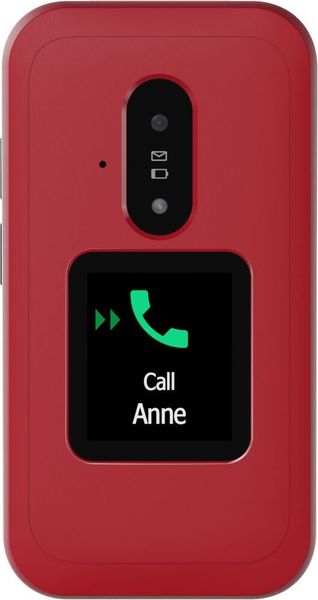 DORO Leva E30 - 128 MB, Red & White, Red,White